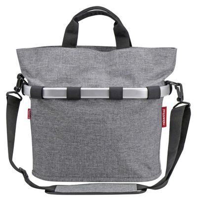 Panier Arrière Basil Oval S Twist Basket Gris