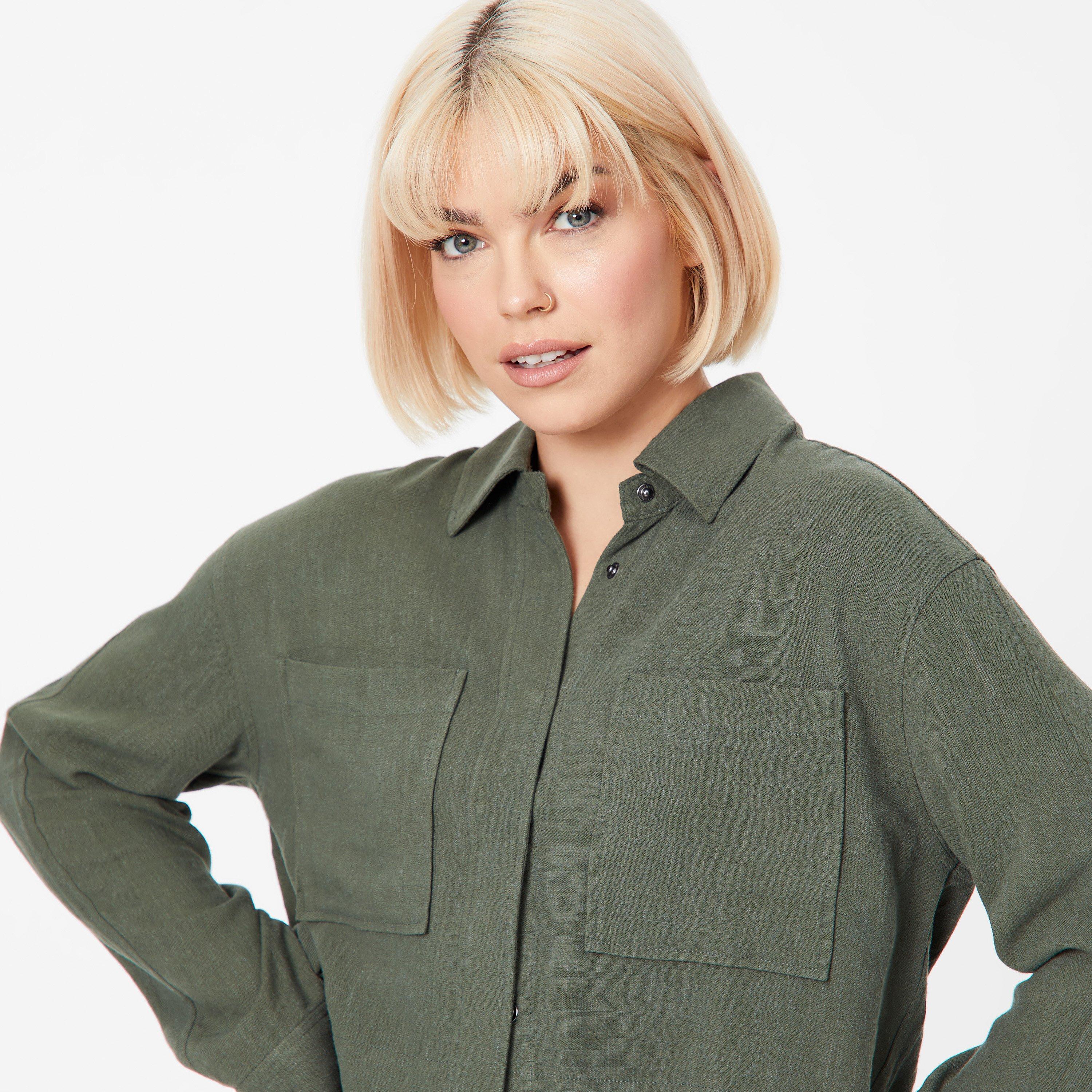 Jack Wills JW Linen Blend Shacket