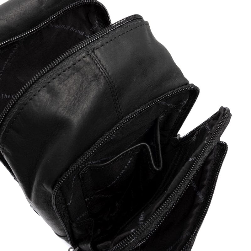 Chesterfield Brand Riga Crossbody Black