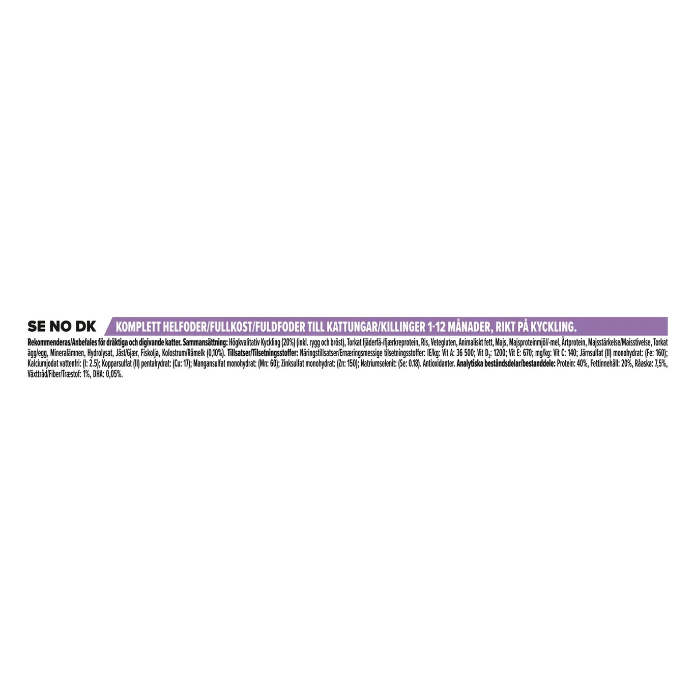 Pro Plan PRO PLAN® Kitten Healthy Start Chicken 10kg 10 kg