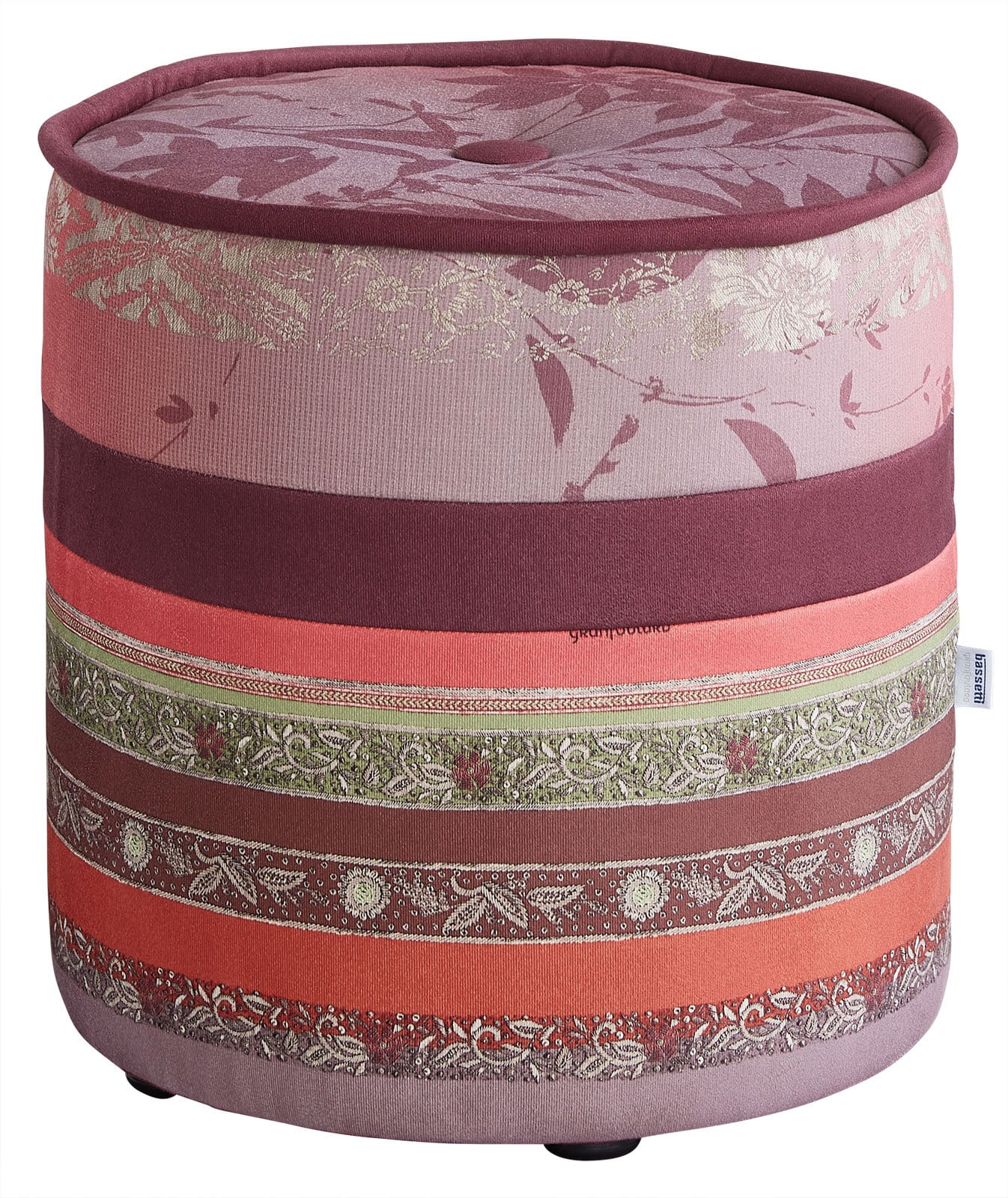 SCHRÖNO Pouf TINO II rosafarbig