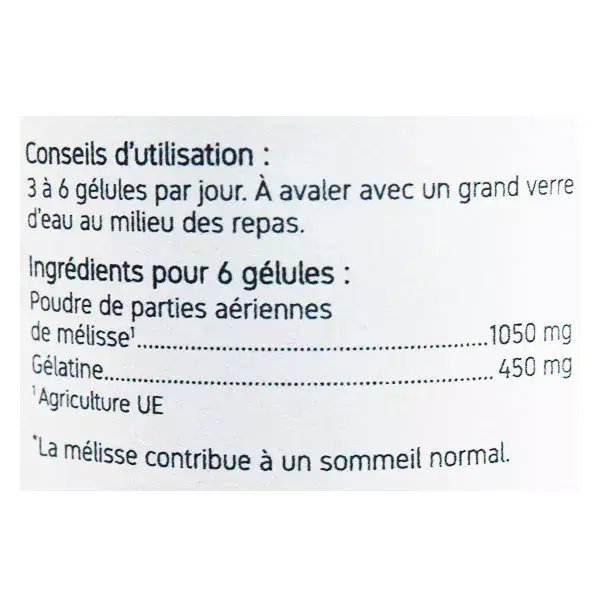 Nat & Form Original Lemon Balm 200 cápsulas