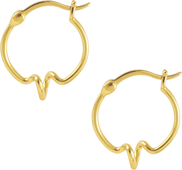 Hultquist Heartbeat hoops Guld