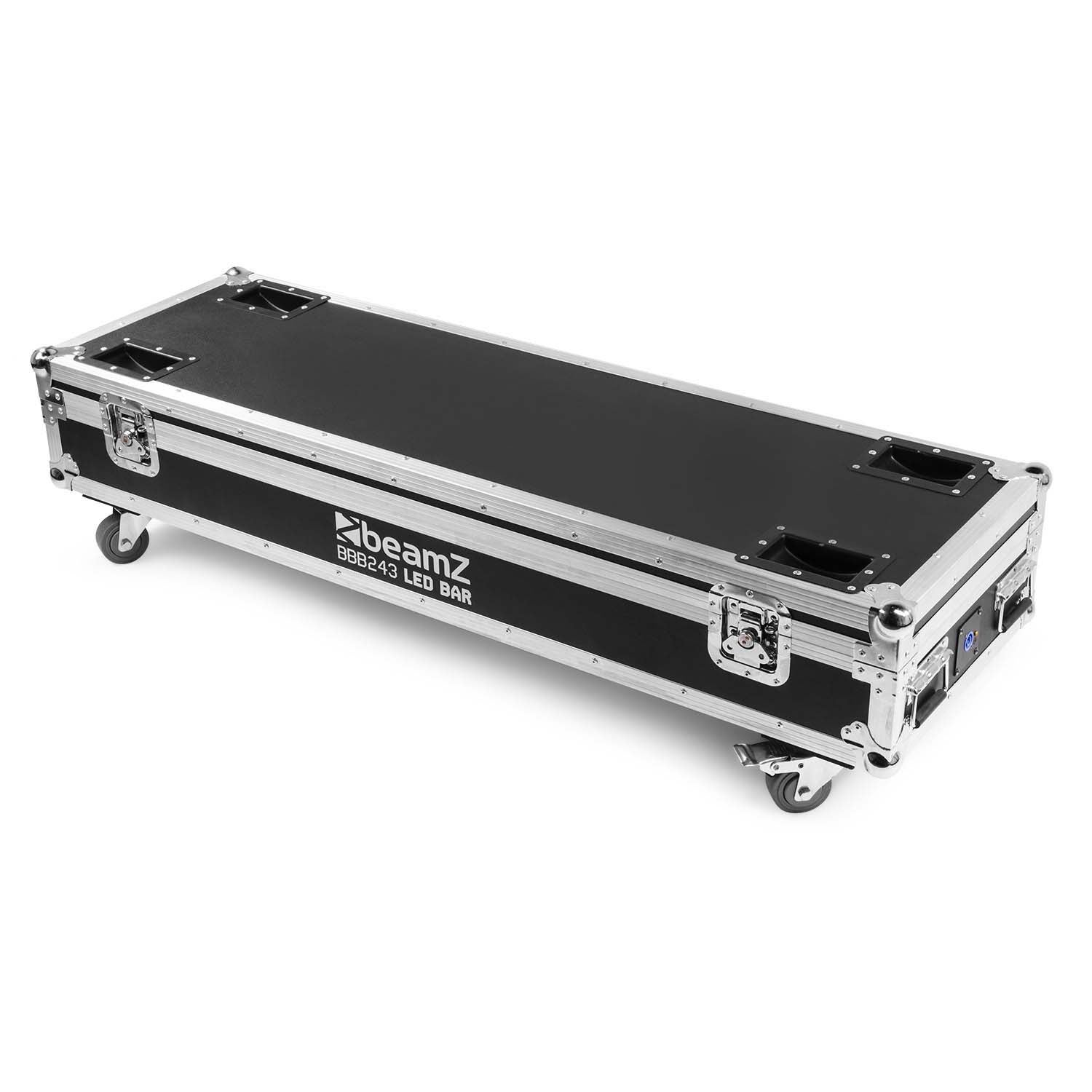 BeamZ FCC14 flightcase voor 4X BBB243 met oplader