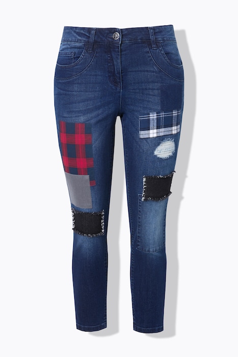 Jeans, Patches, Destroy-Effekte, 5-Pocket