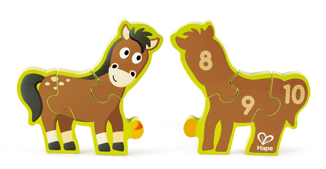 Hape Zahlen & Farmtiere