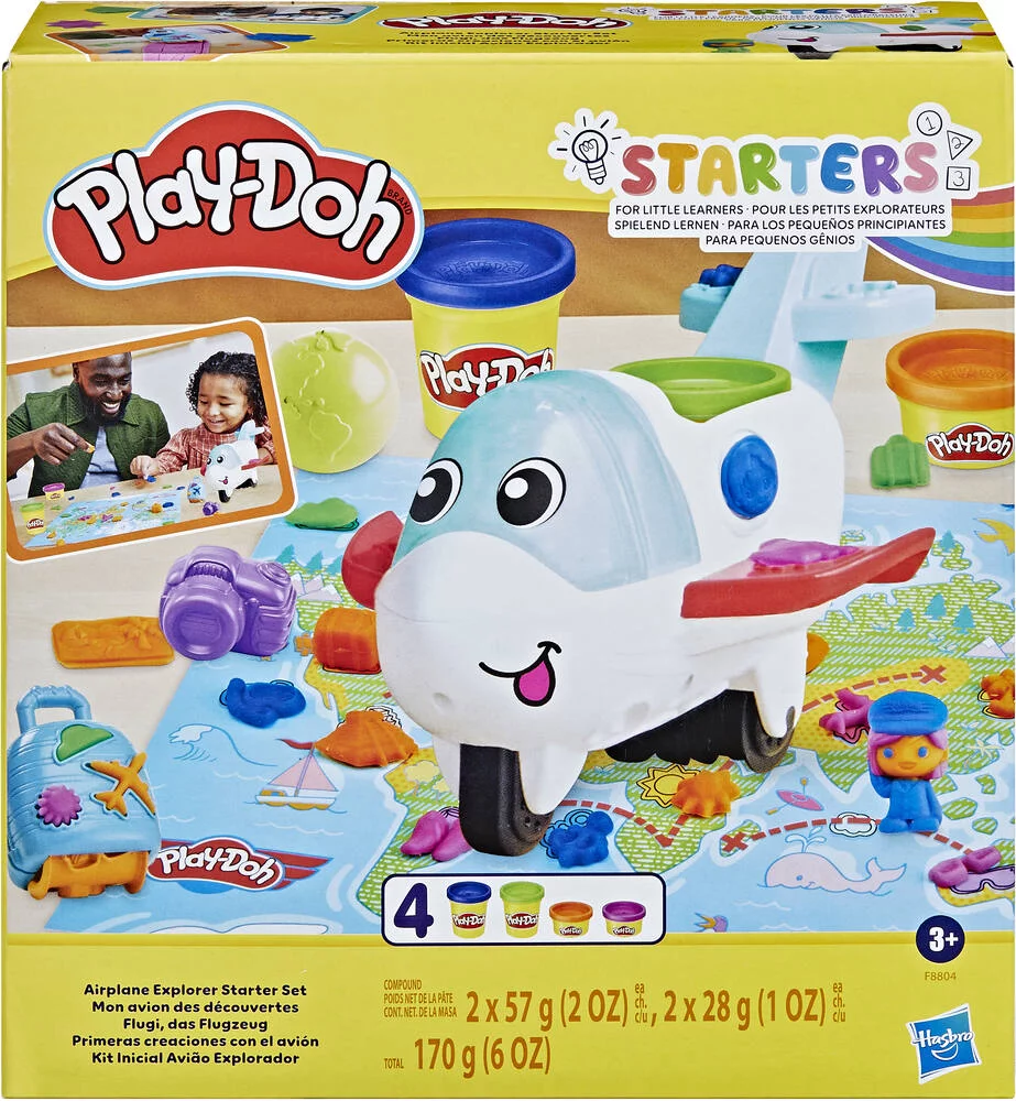 PLAY DOH -  MON AVION DES DECOUVERTES