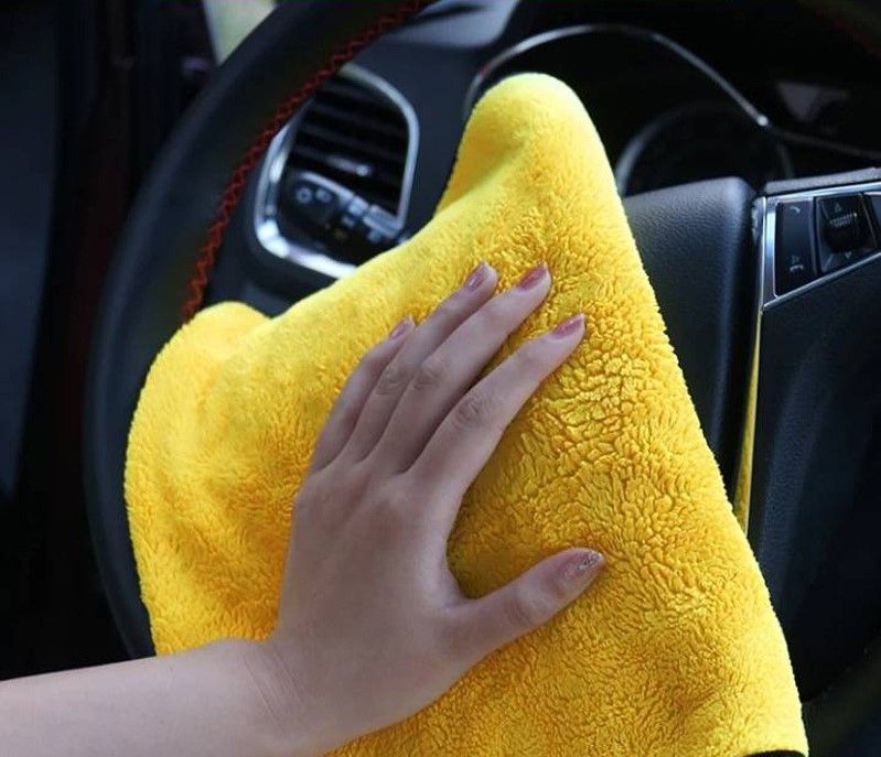 Showroom - Dubbelzijdige autowashanddoek / set