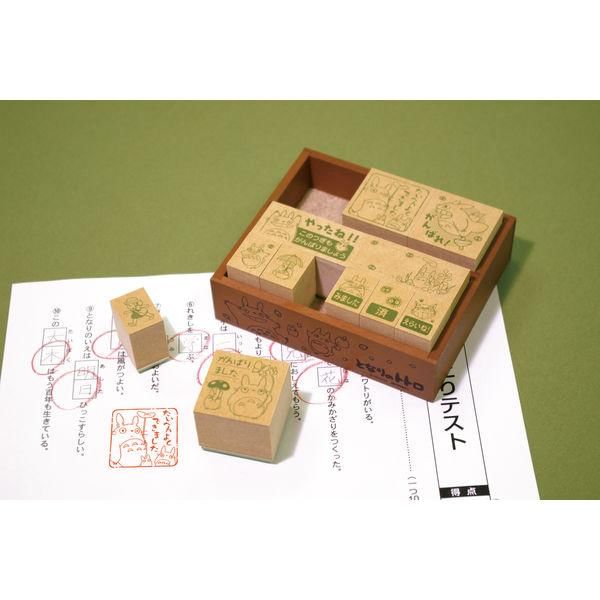 BEVERLY - My Neighbor Totoro stempelset met houten doos