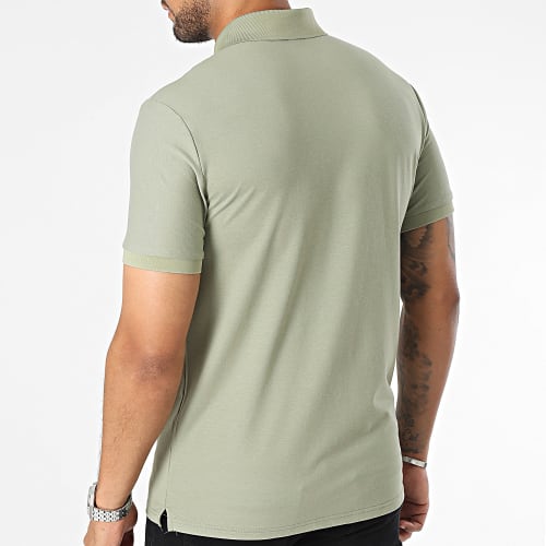 Polo Manches Courtes Vert Kaki