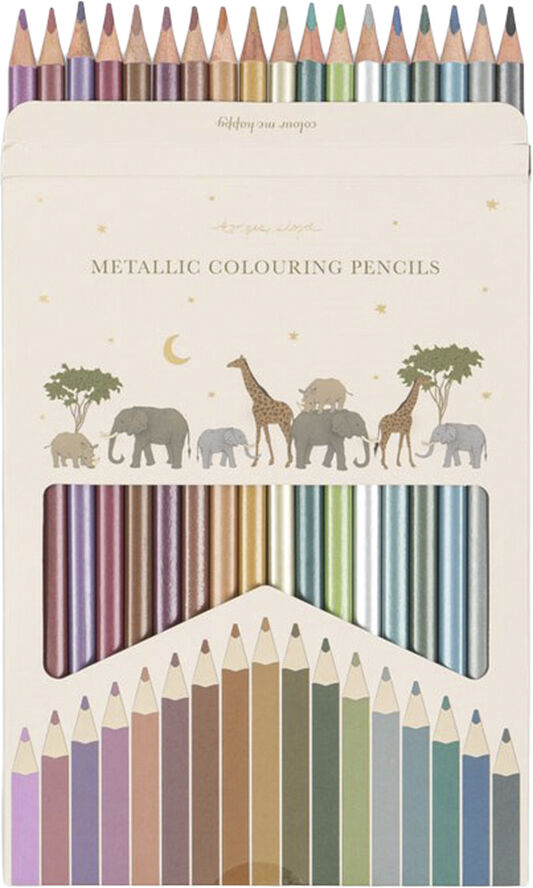Konges Sløjd METALLIC COLORING PENCILS S45064