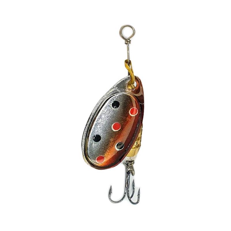 Cuiller Tournante Pyrénées Leurres & Co Sleepy - Argent Fario