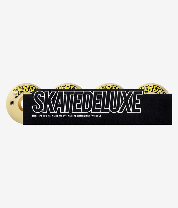 skatedeluxe Punk Classic ADV Rollen (natural) 52mm 99A 4er Pack