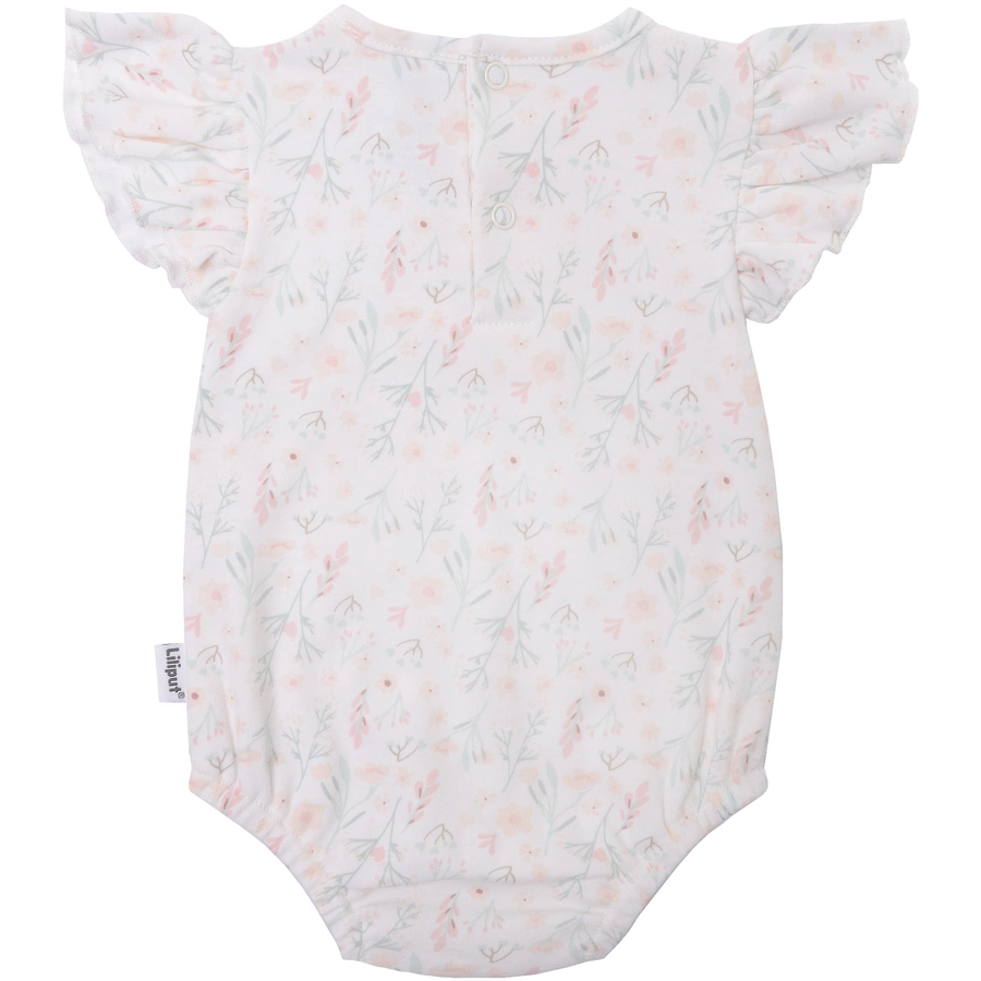 Liliput Body Blumen weiss-rosa