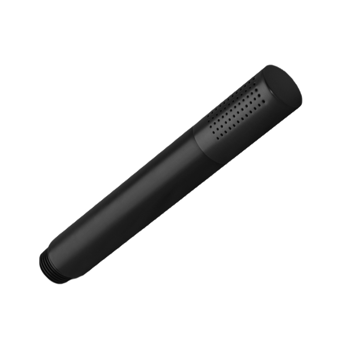 Saniclear Plus Curved inbouw badkraan met 20cm uitloop en staafhanddouche zwart mat