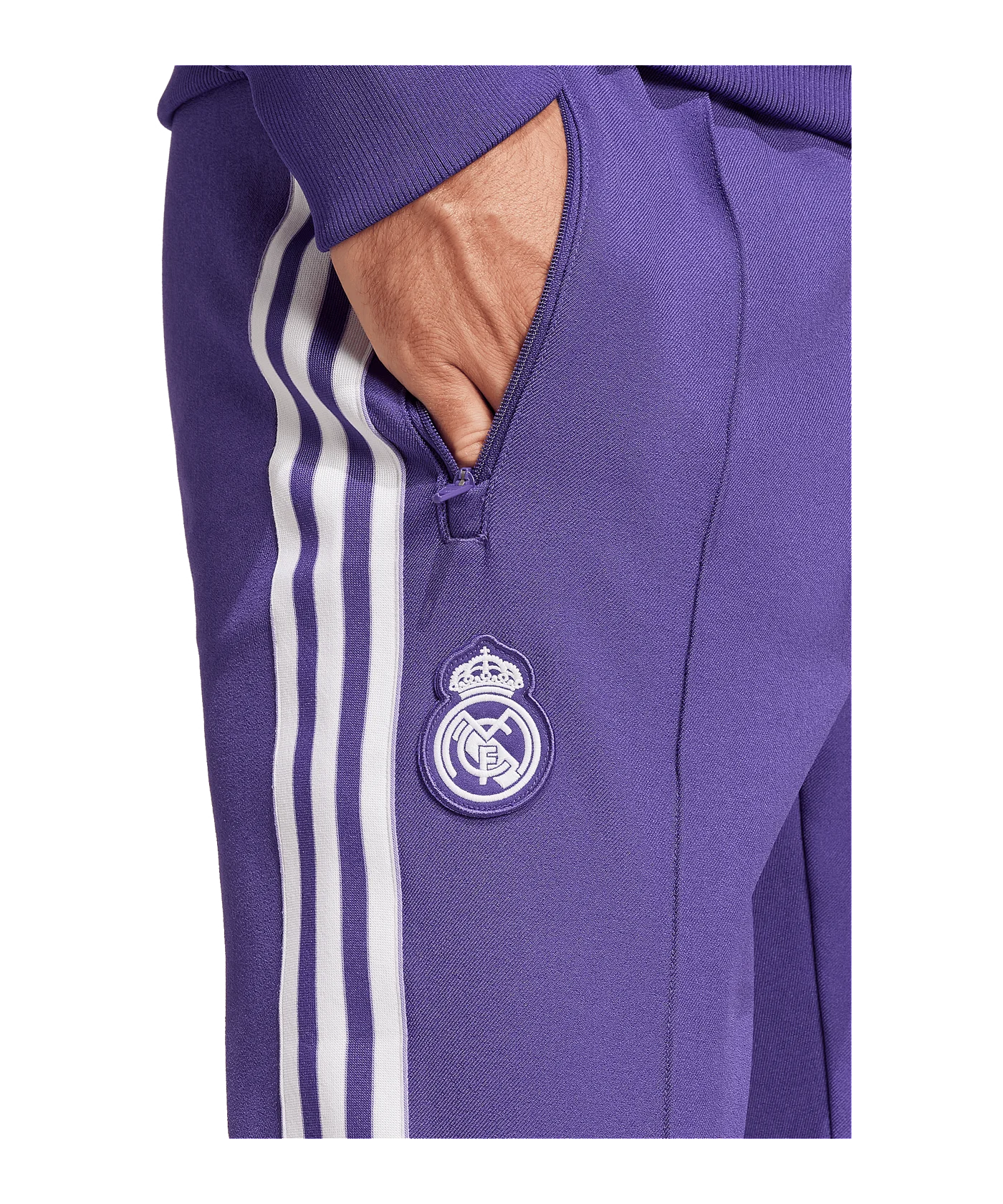 adidas Real Madrid Terrace Icon Trainingshose Lila