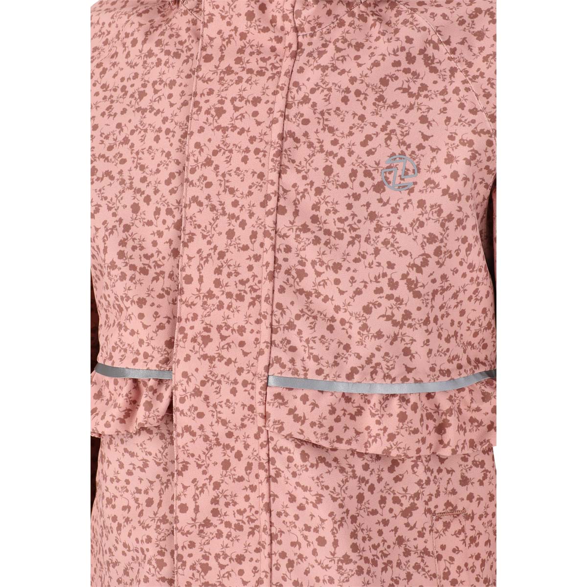 ZigZag Flicka Printed Parka Jakke Børn