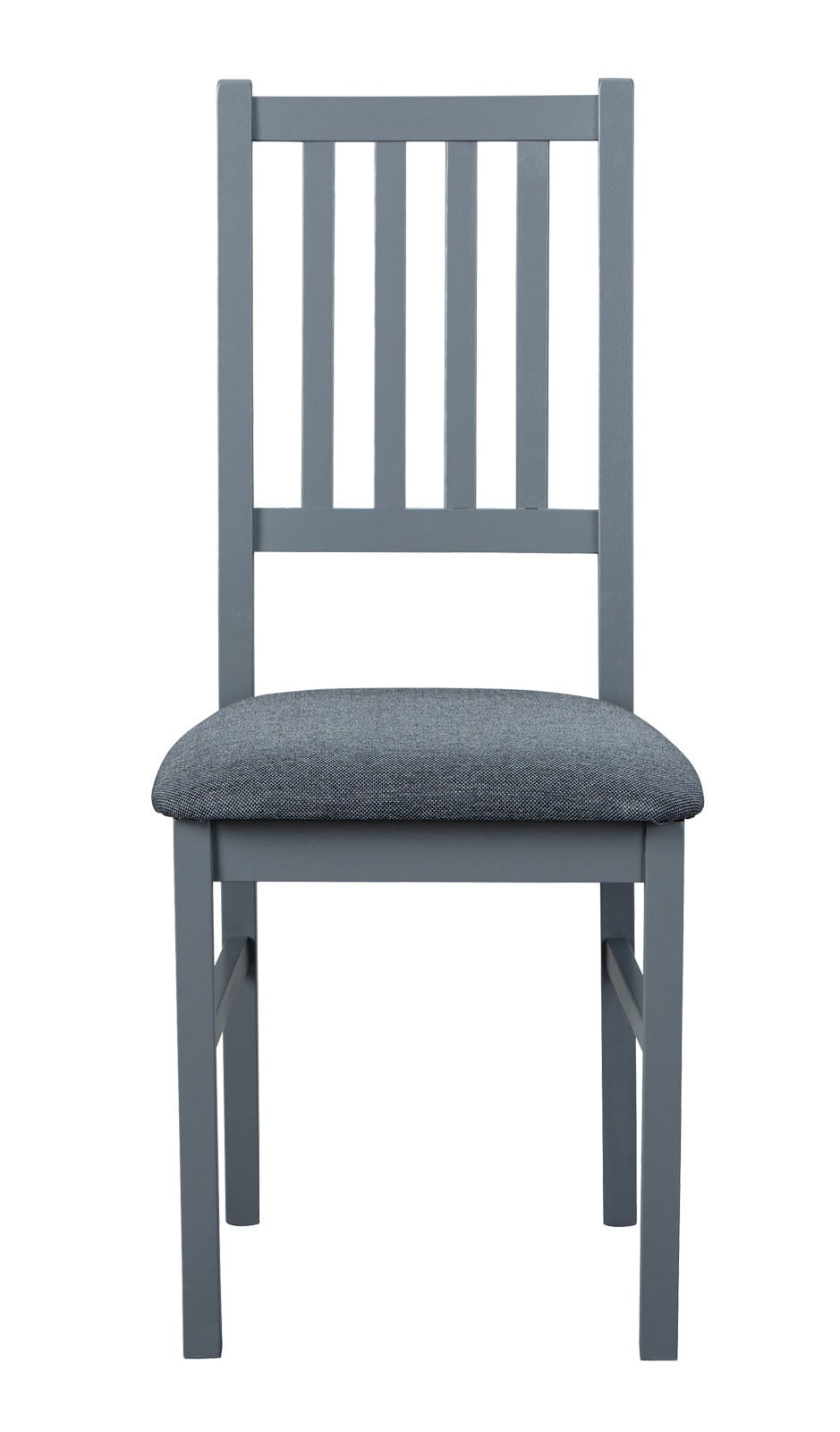Esszimmerstuhl Niclas 2er Set Massivholz grau