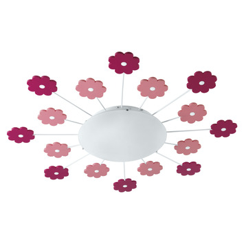 EGLO plafondlamp Viki roze