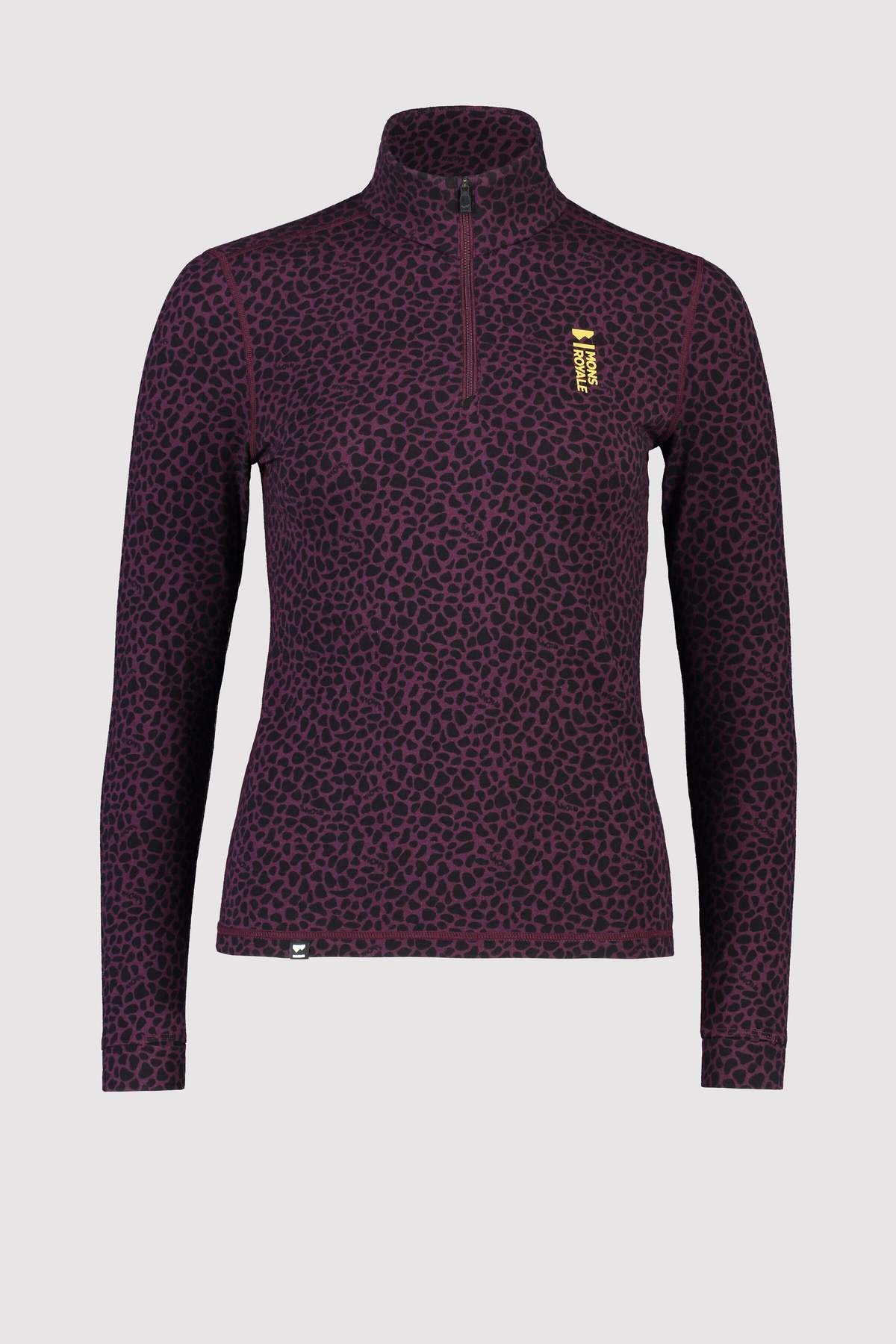 Kjøp - Mons Royale Cascade Merino Flex 200 1/4 zip - fra Hekta på Tur!