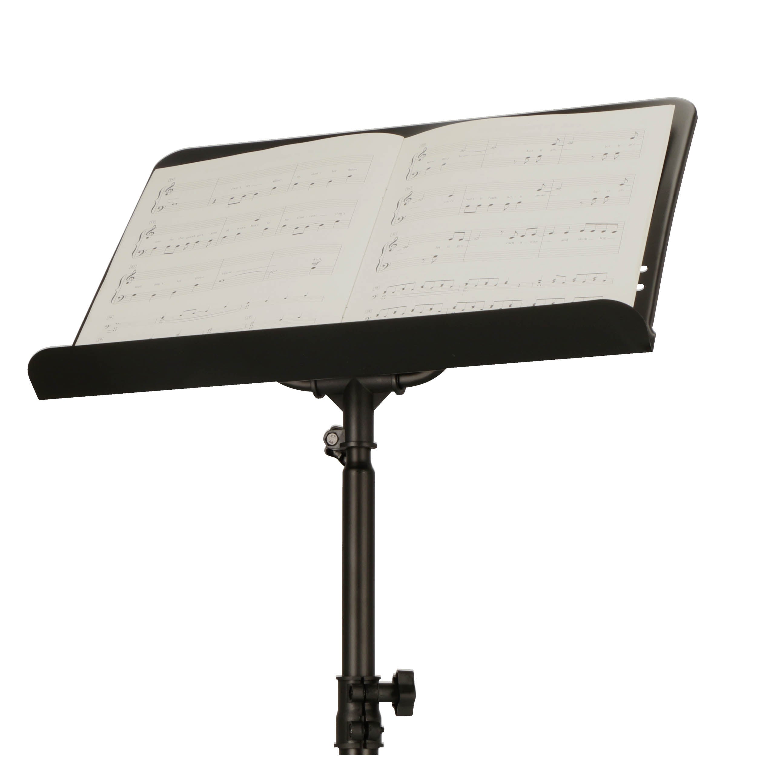Innox ISA 01 MKII muziekstandaard met geperforeerd blad