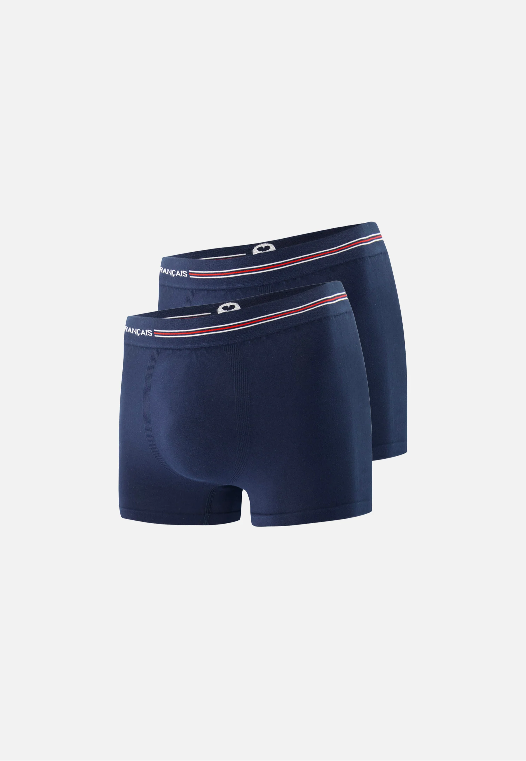 Duo de boxers en coton sans couture-Coffret Pack Duo Boxer Christian