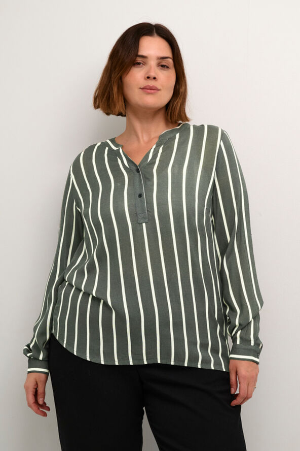 Kaffe Curve KCsida Blouse Garden topiary/turtledove str.