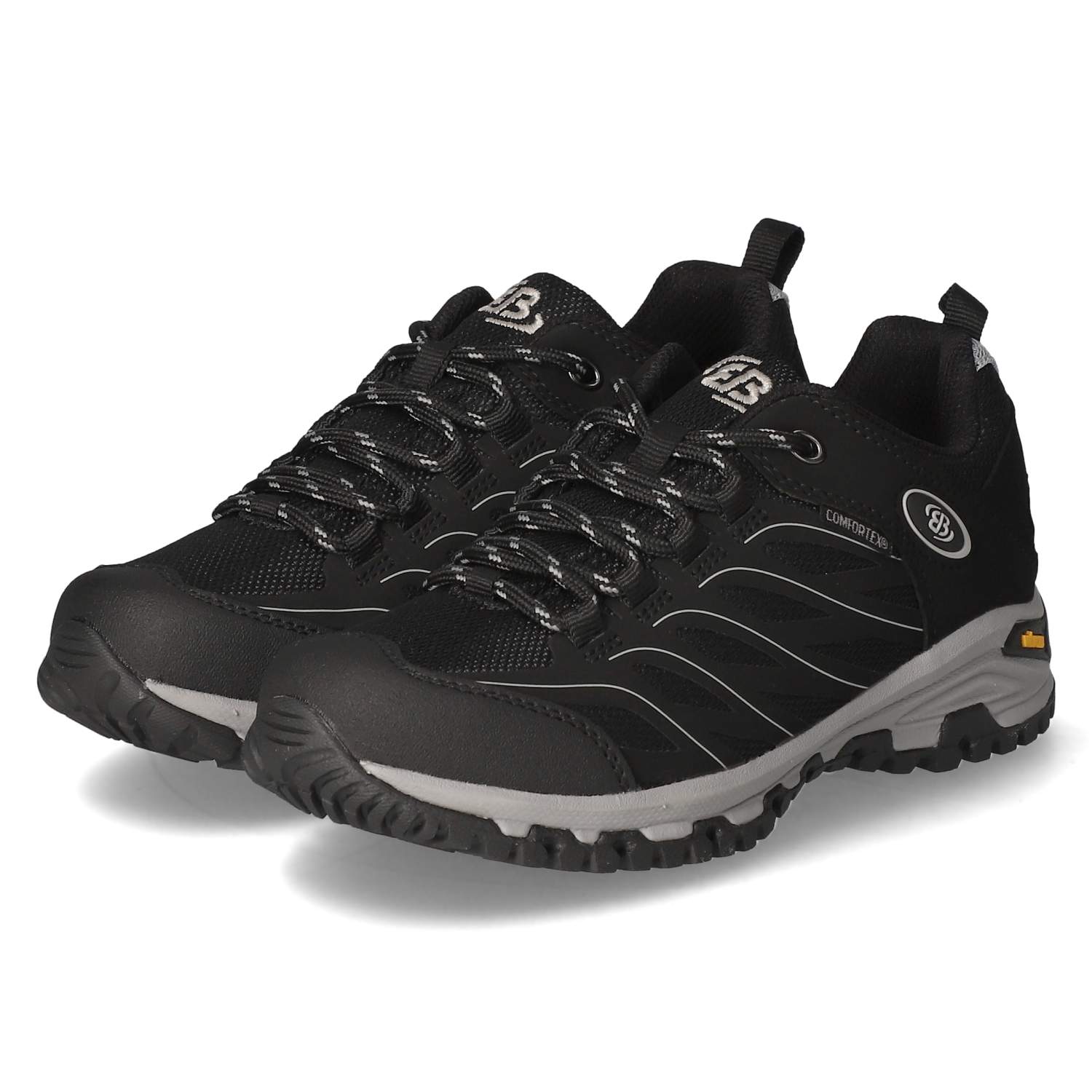 Brütting Outdoorschuhe MOUNT HAYES LOW - schwarz/grau