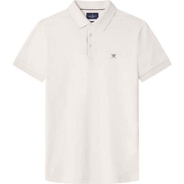 Hackett London para Homem Polo Brush Branco Xxl
