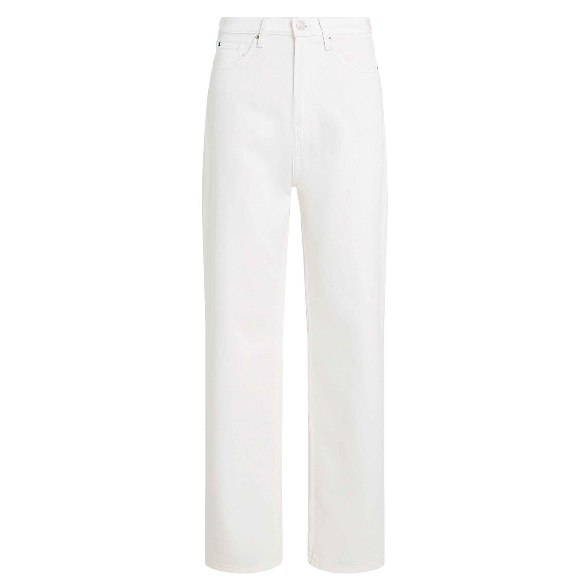 TOMMY HILFIGER<br>Calça jeans reta de cintura alta