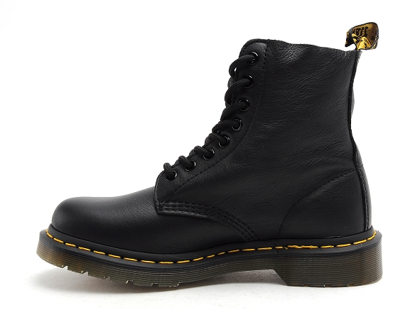 Dr martens boots bottine plates femme pascal virginia noir