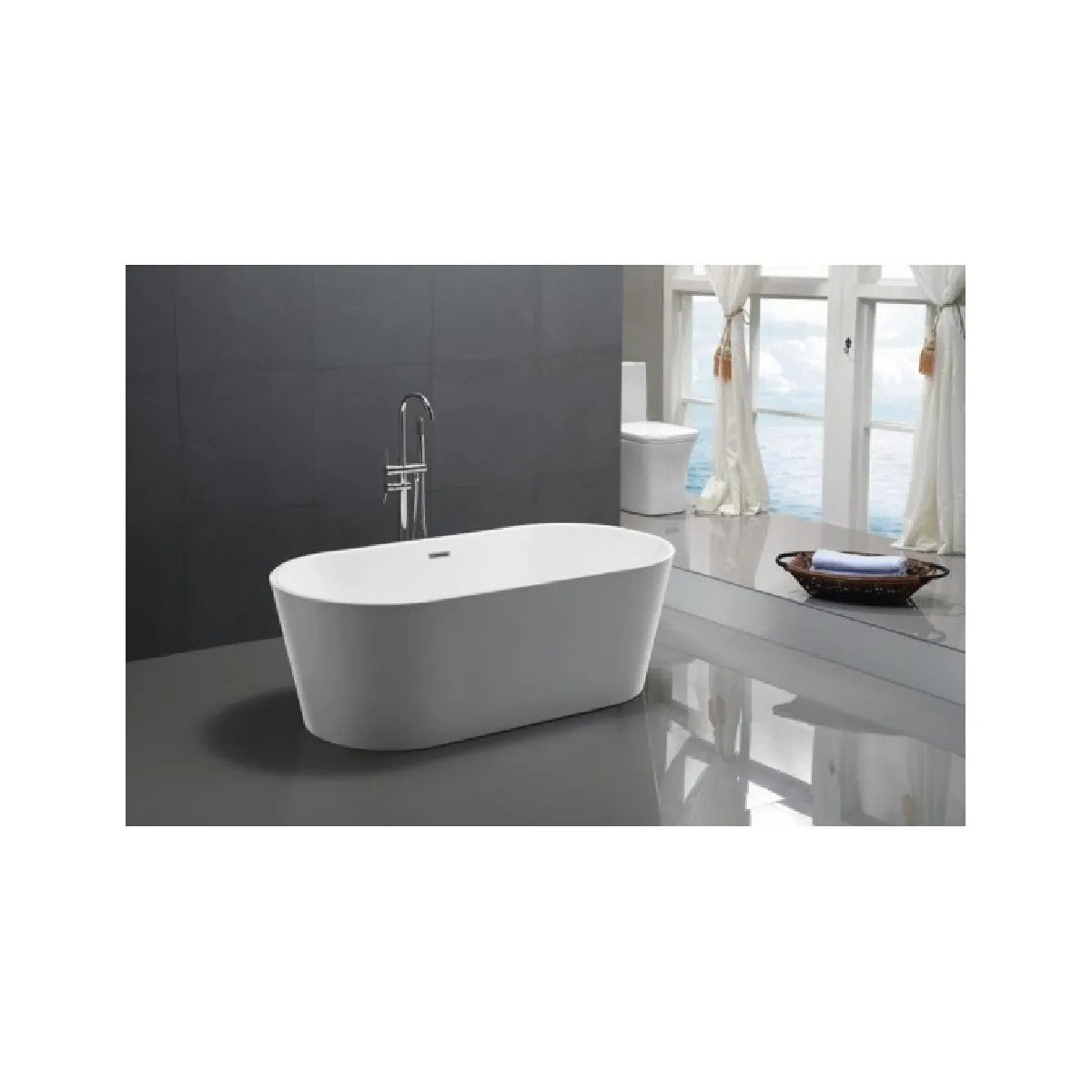 Riho INSPIRE Baignoire - Blanc brillant