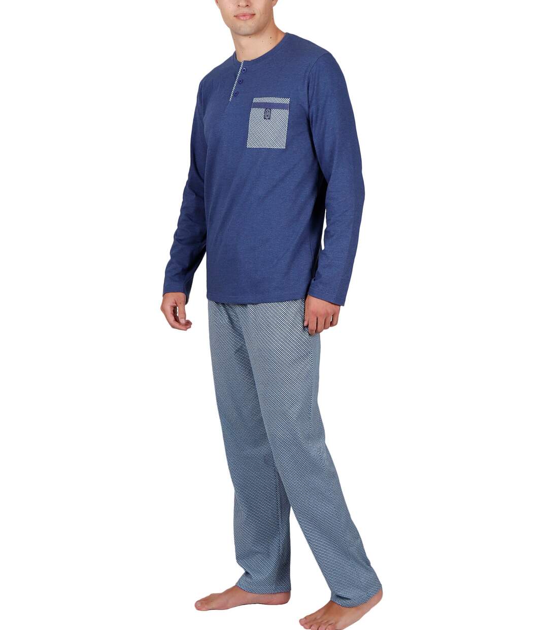 Pyjama tenue d'intérieur pantalon et haut Mercury Admas