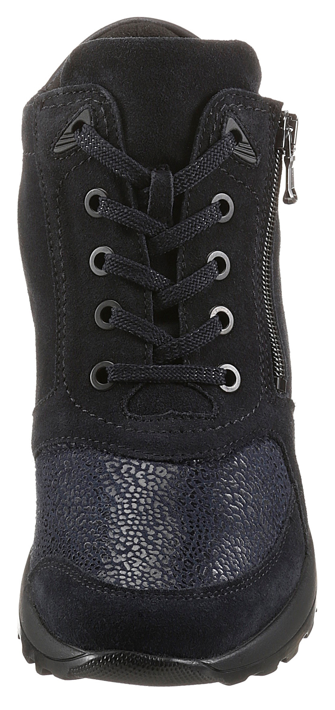 Waldläufer Schnürboots »HIROKO Soft«  , Keilboots, Komfortschuh, Bequemschuh mit Orthotritt, G-Weite
