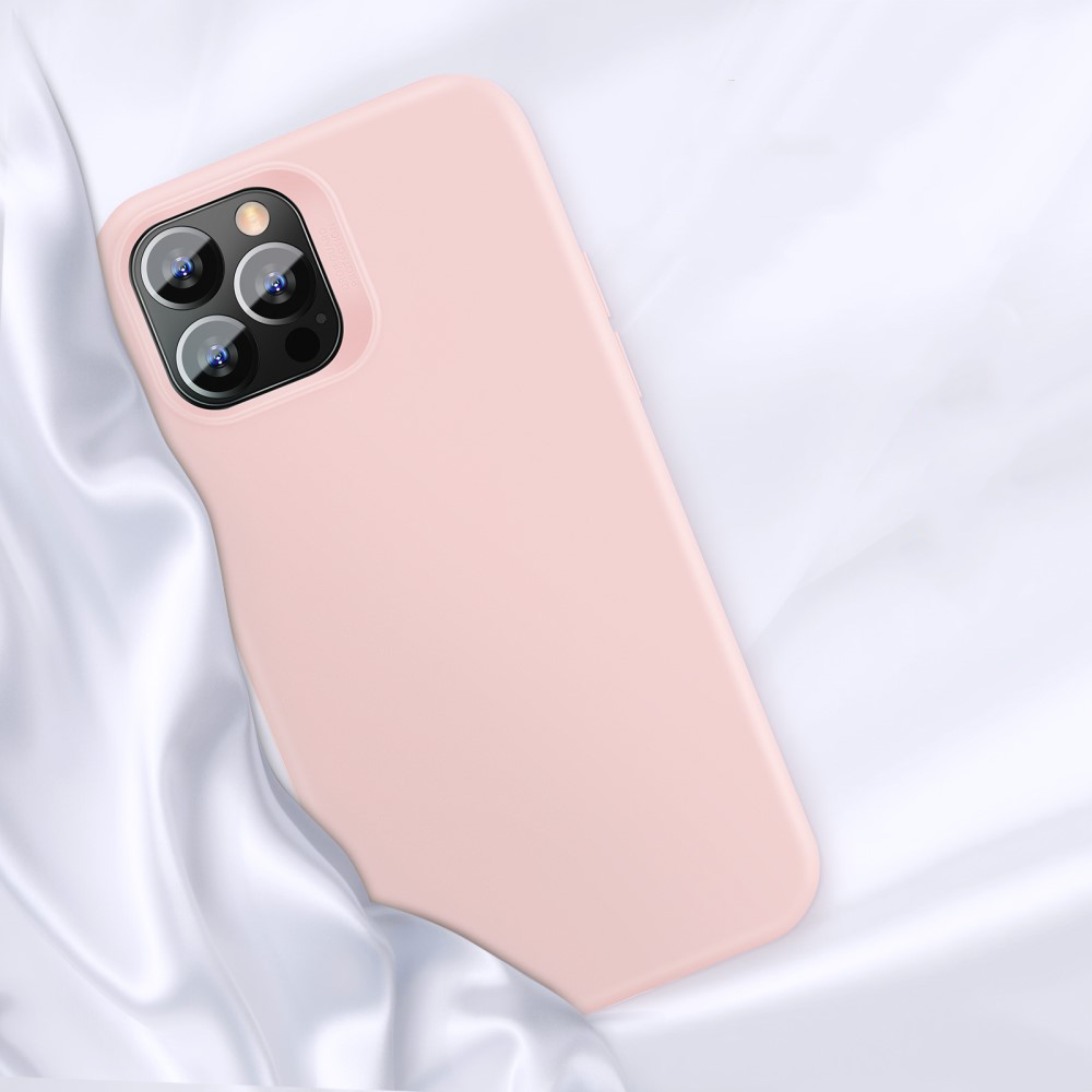 iPhone 12 / 12 Pro Cloud Series Silikon Case Hülle - Rosa