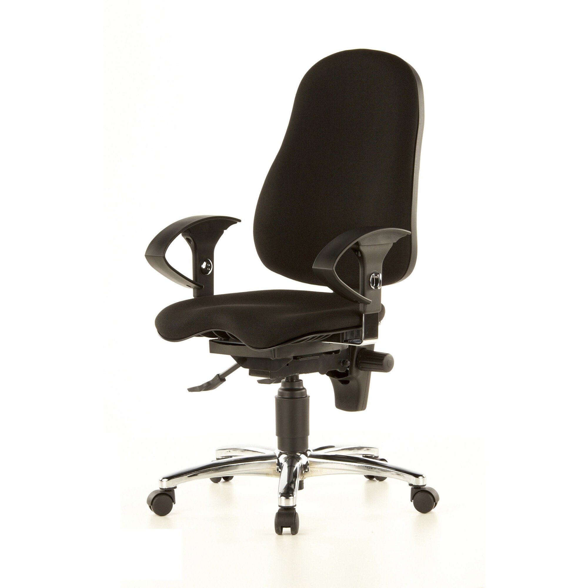 Profi Bürostuhl SITNESS 10 Stoff mit Armlehnen (höhenverstellbar) Topstar