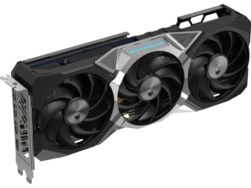 Acer Grafikkarte Predator BiFrost AMD RX 9070 XT 16G OC Grafikkarte mit 16 GB GDDR6-Speicher, ermöglicht Auflösungen bis zu 8k