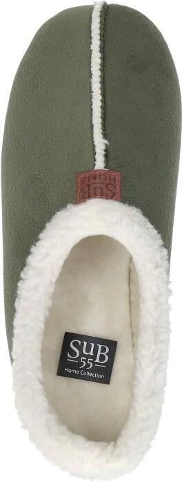 Sub55 Home Collection Pantoffels Dicht Pantoffels Dicht khaki