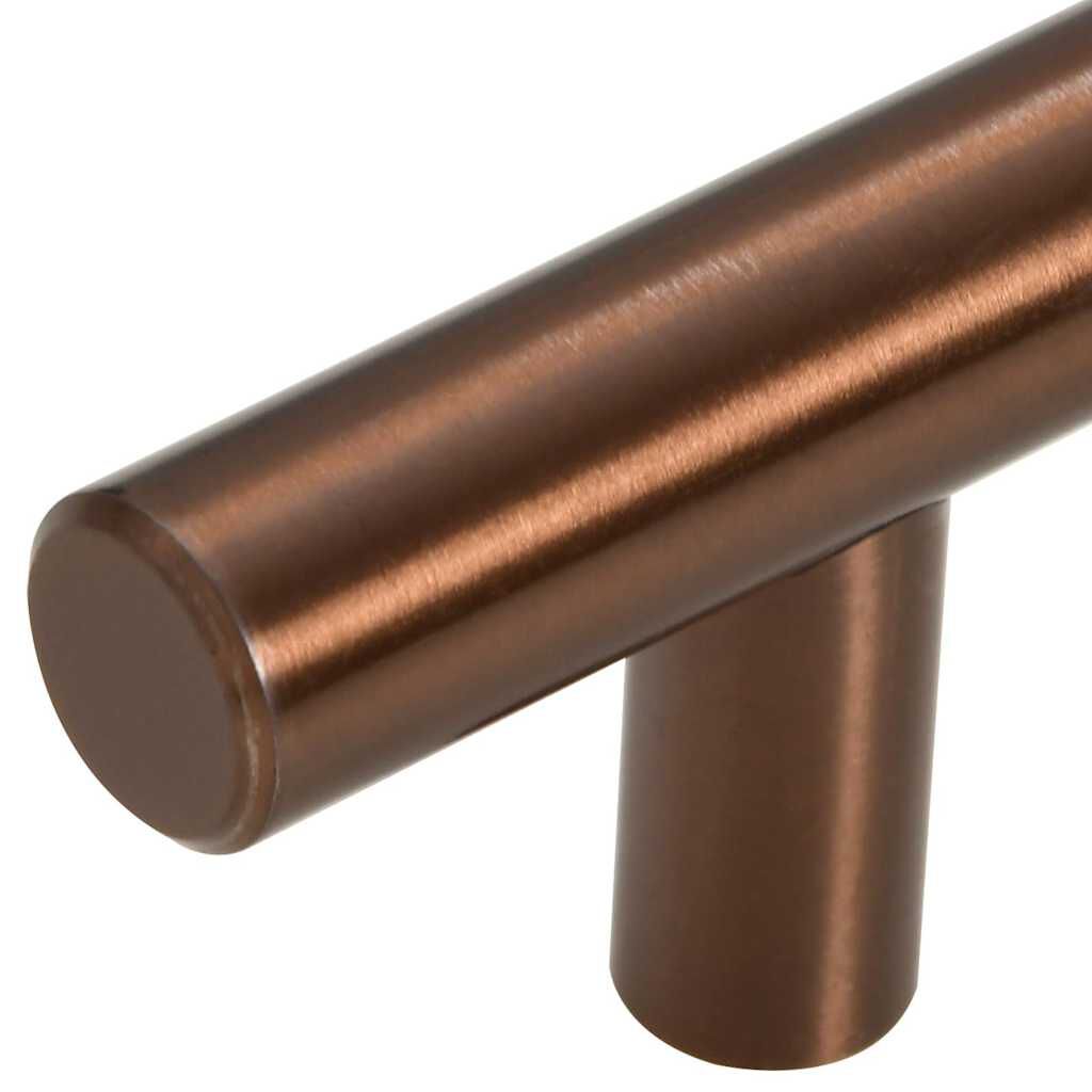 vidaXL Kastgrepen 10 stuks Brons 64 mm Roestvrij Staal