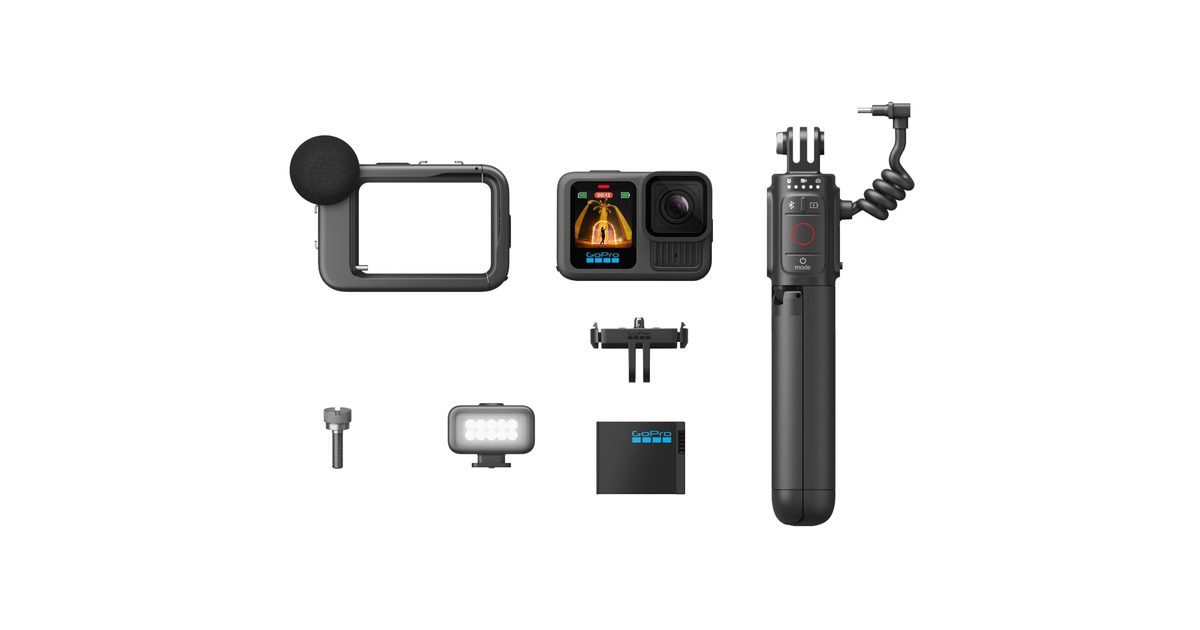 GoProHERO13 Black Creator Edition videocamera  (Zwart, Bluetooth, Wi-Fi 6)
