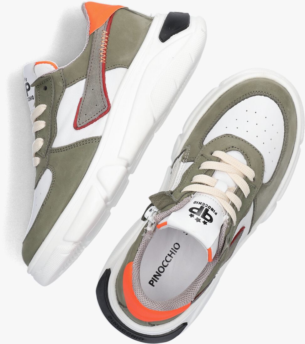 PINOCCHIO groene pinocchio lage sneakers p1090