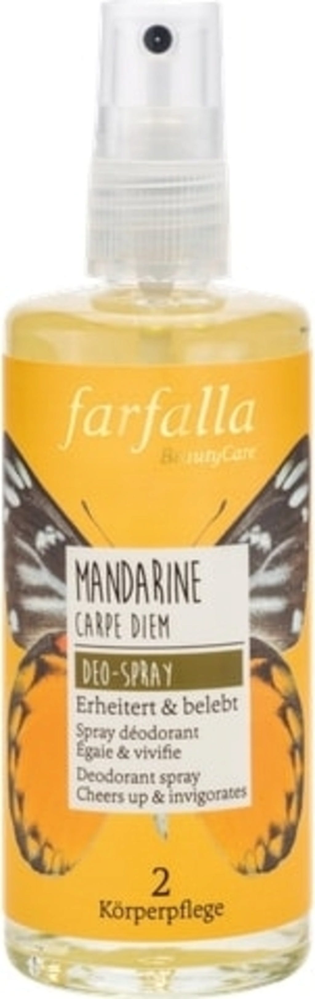 farfalla  Deo-Spray Mandarine, 100 ml