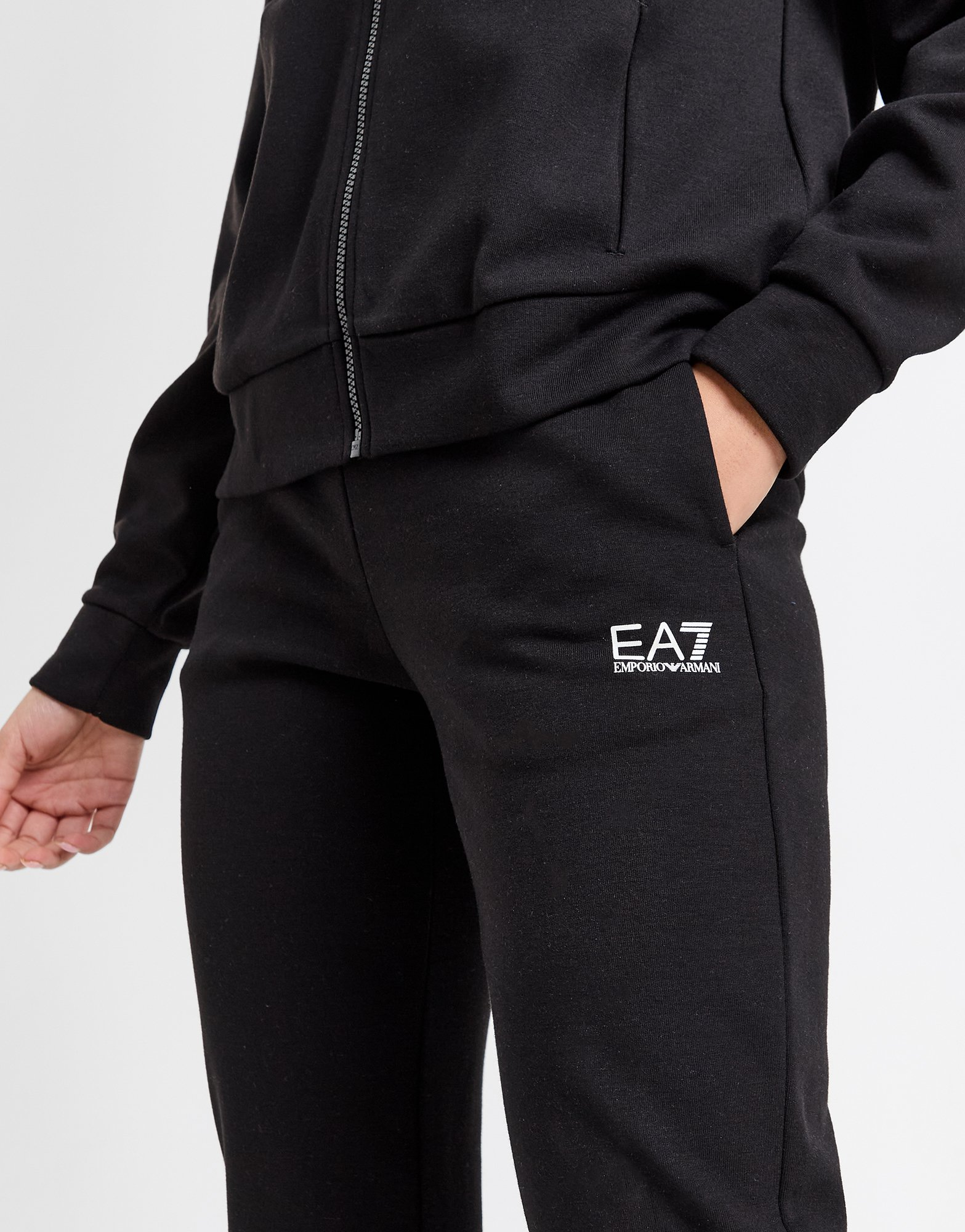 Emporio Armani EA7 Ensemble de survêtement Zippé Essential Femme