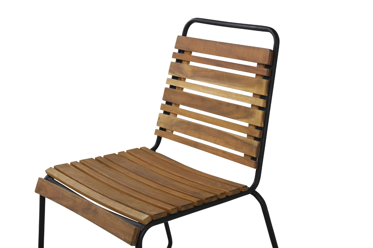 Houten tuinstoel Lasse Naturel