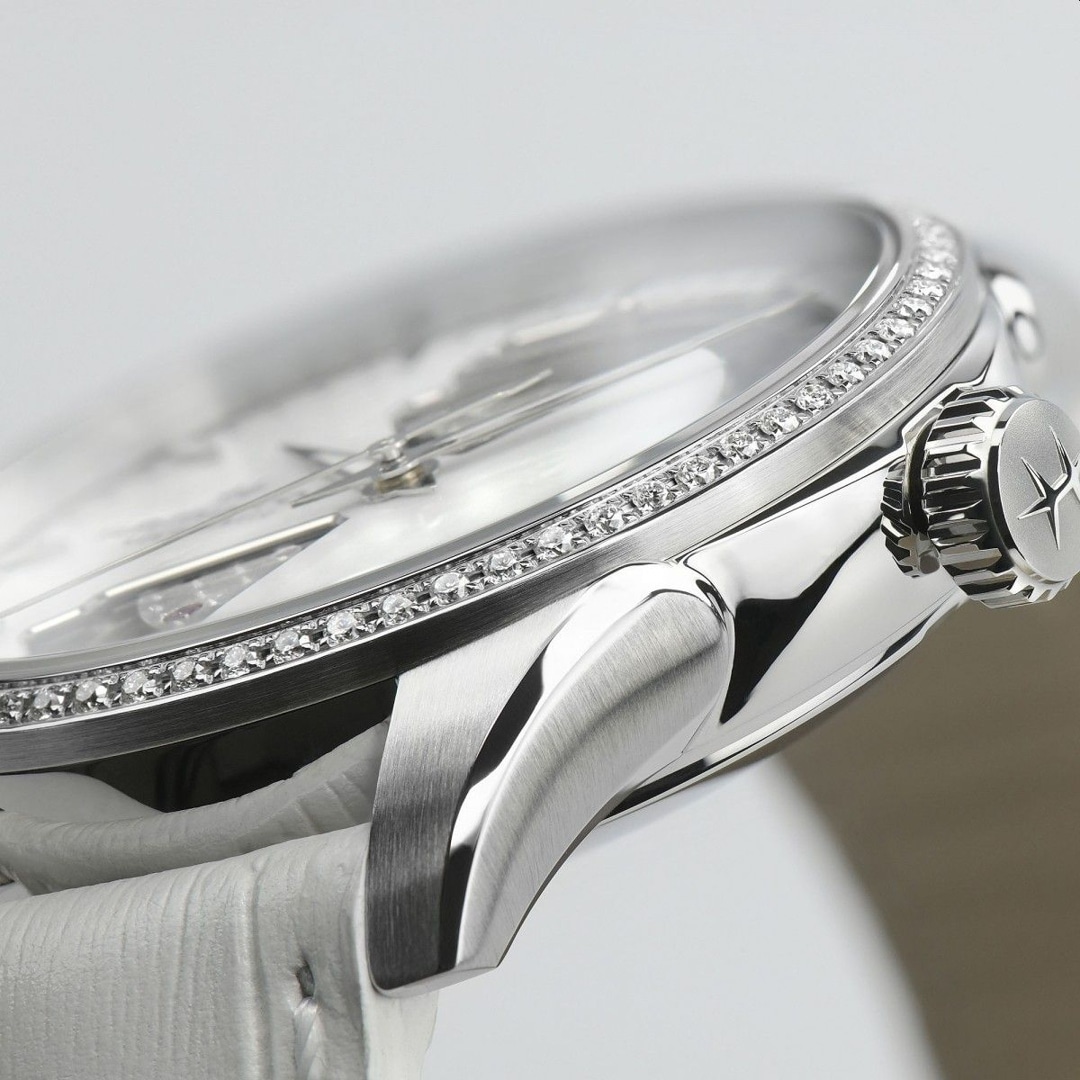 Hamilton Jazzmaster Open Heart Lady Diamonds