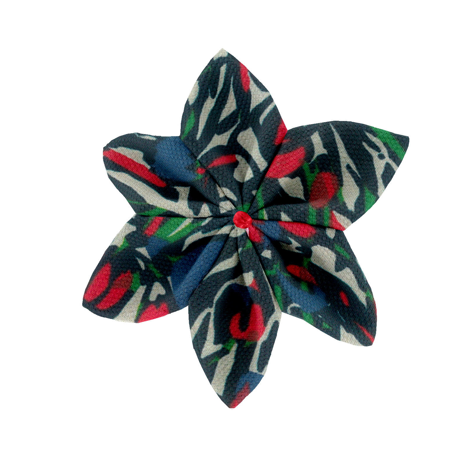 Barrette Fleur Étoile 4 Tulipes