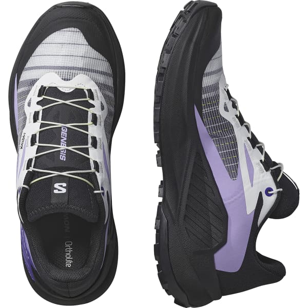 Chaussure trail SALOMON GENESIS W BLACK/WHITE/LIBERTY