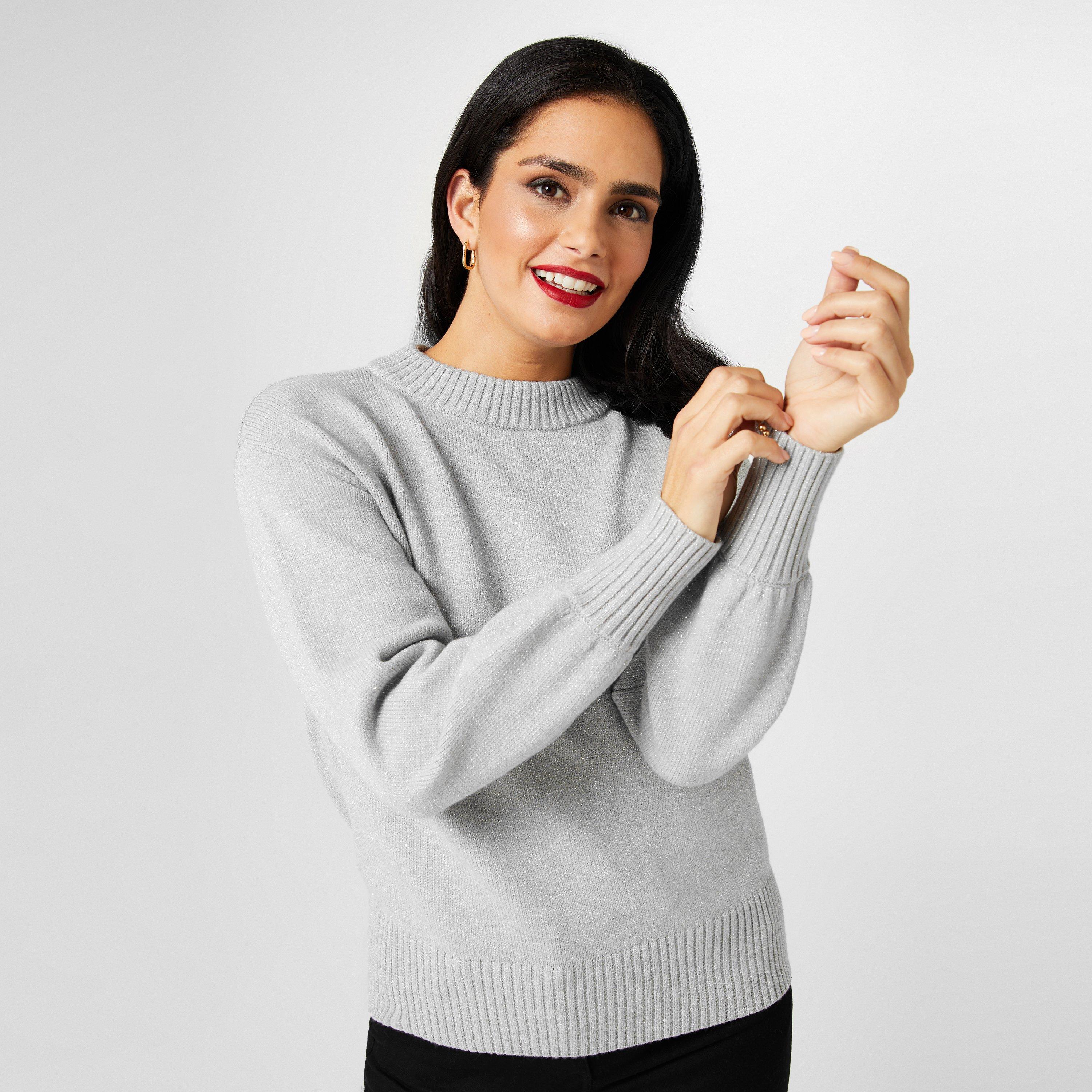 Biba Sparkle Rib Knitted Jumper