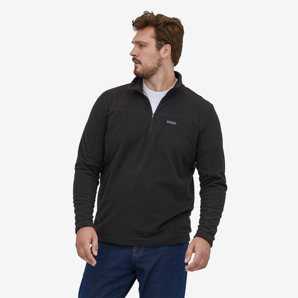 Herren-Fleecepullover aus Micro-D-Material