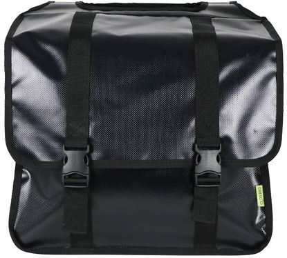 Dresco Transporter Dubbele Fietstas 50 Liter Bisonyl Zwart